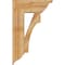 Ekena Millwork Westlake Traditional Rough Sawn Bracket, Western Red Cedar, 6"W x 20"D x 32"H BKT06X20X32WTL01RWR - alternate 2